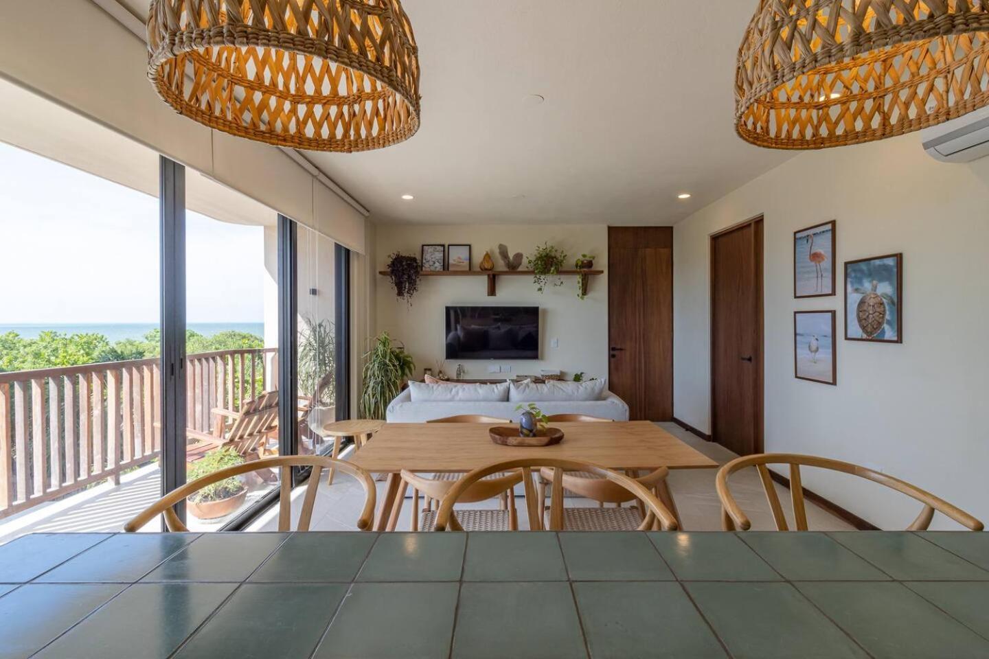 Hermoso Departamento Con Vista Al Mar Isla Holbox Exterior photo
