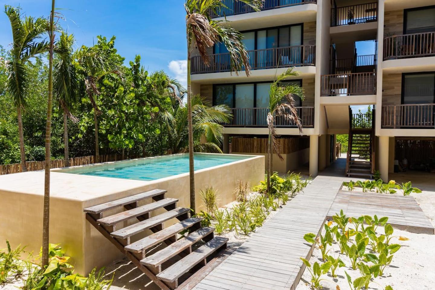 Hermoso Departamento Con Vista Al Mar Isla Holbox Exterior photo
